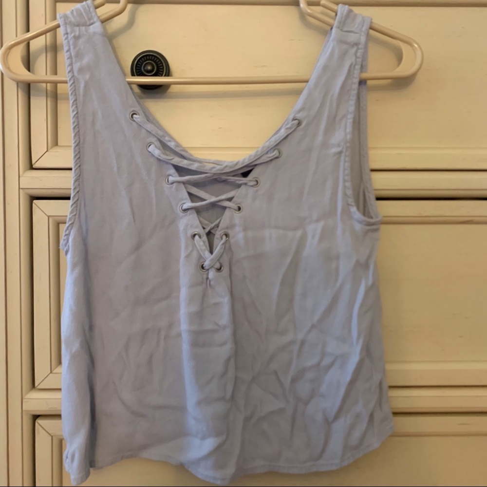 Cross Front Tank Top
